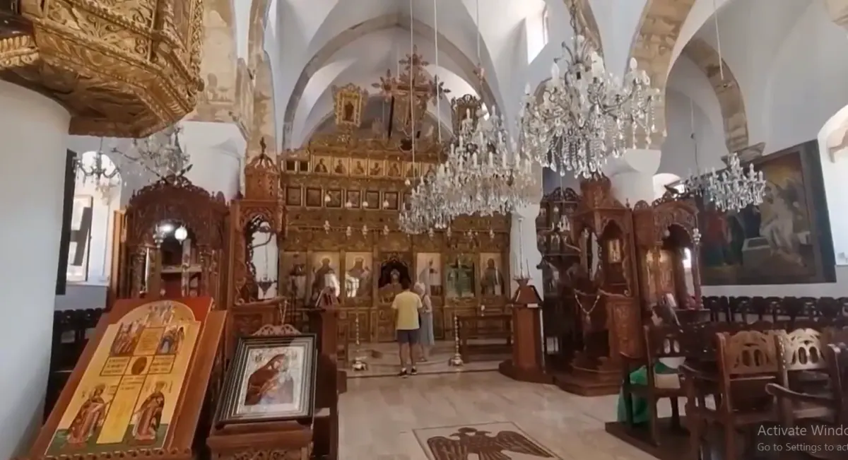 Monastery of Timios Stavros, the Holy Cross Monastery in Omodos